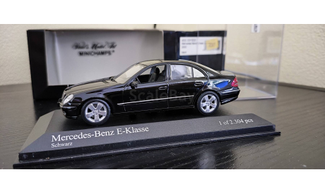 Mercedes E-Class 2002 W211 W 211 Minichamps, масштабная модель, Mercedes-Benz, scale43