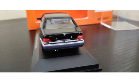 Mercedes 600SEL 600 SEL 1992 Minichamps, масштабная модель, Mercedes-Benz, scale43