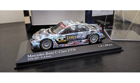 Mercedes C-Class DTM 2007 Minichamps, масштабная модель, Mercedes-Benz, scale43