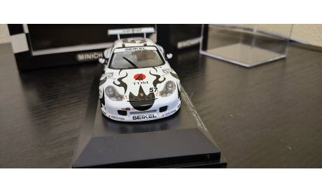 Porsche  911 GT3 R Daytona 2001 Minichamps, масштабная модель, scale43