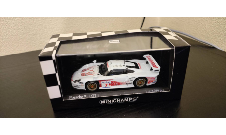 Porsche 911 GT-1 British GTC  1999 Minichamps, масштабная модель, scale43