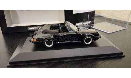 Porsche 911 Carrera cabriolet 1983 Minichamps, масштабная модель, scale43