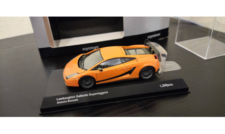 Lamborghini Gallardo Superleggera Kyosho, масштабная модель, scale43