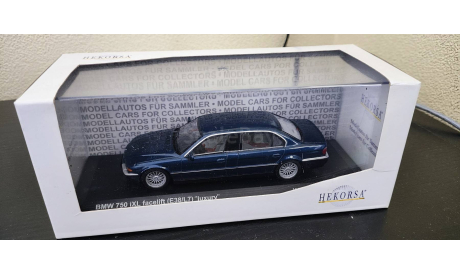 BMW 750 IXL facelift E38/L7 luxury Hekorsa, масштабная модель, scale43