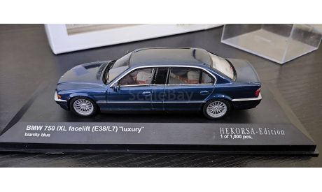 BMW 750 IXL facelift E38/L7 luxury Hekorsa, масштабная модель, scale43
