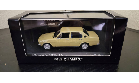 Alfa Romeo Alfetta 1.6  1975 Minichamps, масштабная модель, scale43