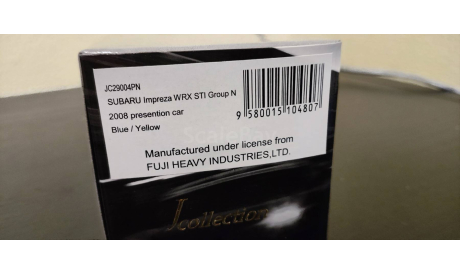 Subaru Impreza  WRX STI Group N 2008 J-Collection, масштабная модель, 1:43, 1/43