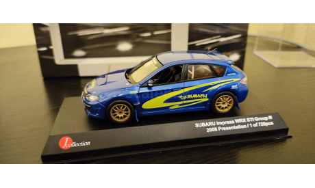 Subaru Impreza  WRX STI Group N 2008 J-Collection, масштабная модель, 1:43, 1/43