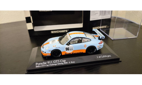 Porsche 911 GT3 Cup 2006 Minichamps, масштабная модель, scale43
