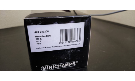 Mercedes 230E W123 W 123 1976 Minichamps, масштабная модель, Mercedes-Benz, scale43