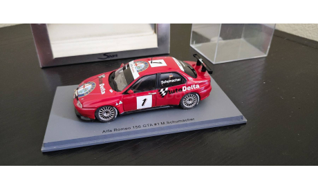 Alfa Romeo 156 GTA  Schumacher 2004 Spark, масштабная модель, 1:43, 1/43