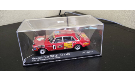 Mercedes 300Sel 300 Sel 6.8 AMG Minichamps, масштабная модель, scale43, Mercedes-Benz
