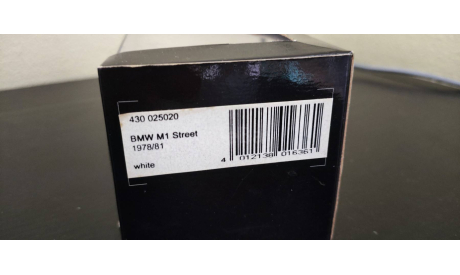 BMW M1 Street 1978 Minichamps, масштабная модель, scale43
