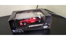 Ferrari F2001 Michael Schumacher Hot Wheels, масштабная модель, scale43