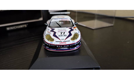 Porsche 911 GT3-RS Le Mans 2001 Minichamps, масштабная модель, scale43