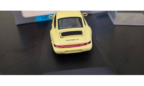 Porsche 911 Carrera 2/4 1992 Minichamps, масштабная модель, scale43