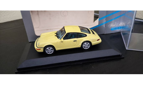 Porsche 911 Carrera 2/4 1992 Minichamps, масштабная модель, scale43