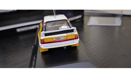 Audi Sport Quattro  Rally 1985  Minichamps, масштабная модель, scale43