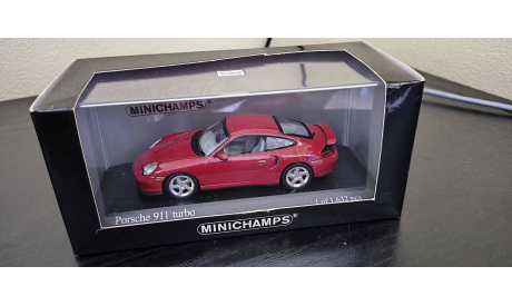 Porsche 911 Turbo 2000 Minichamps, масштабная модель, 1:43, 1/43