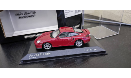 Porsche 911 Turbo 2000 Minichamps, масштабная модель, 1:43, 1/43