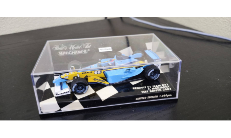 Renault F1 Team R23 Montagny Test Driver 2003 Minichamps 400030134, масштабная модель, scale43