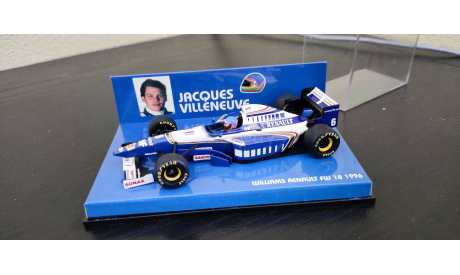 Williams Renault FW 18 1996  Villeneuve F1 Minichamps, масштабная модель, scale43