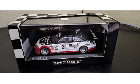 BMW M3 GTR ALMS Daytona 2004 Minichamps, масштабная модель, scale43