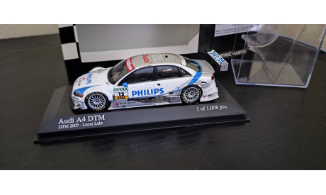 Audi A4 DTM 2007 Team Rosberg Minichamps, масштабная модель, scale43