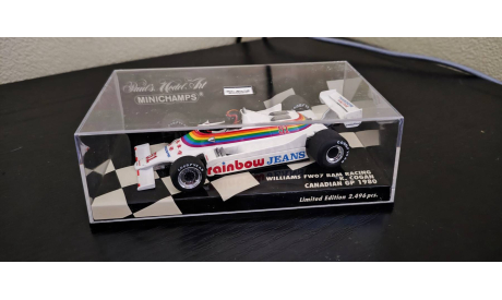 Williams FW07 Ram Racing Cogan Canadian GP 1980 F1 Minichamps, масштабная модель, scale43