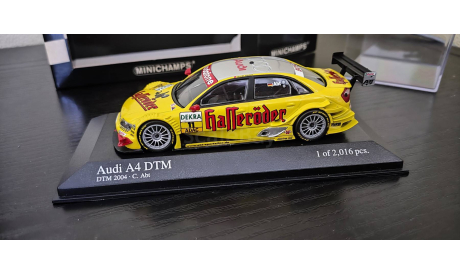 Audi A4 DTM Team Abt  2004 Minichamps Дефект, масштабная модель, scale43