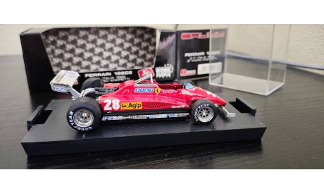 Ferrari 126C2 G.P. Italia 1982 Andretti   F1 Brumm, масштабная модель, scale43