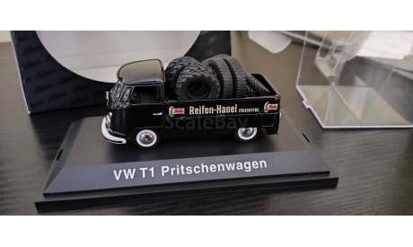 VW Volkswagen T1 Pritschenwagen mit Reifen  Schuco, масштабная модель, 1:43, 1/43