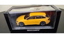 Audi RS 6 RS6  Avant 2019 Minichamps, масштабная модель, scale43