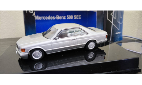 Mercedes 500SEC 500 SEC  Coupe W126  Autoart, масштабная модель, Mercedes-Benz, scale43