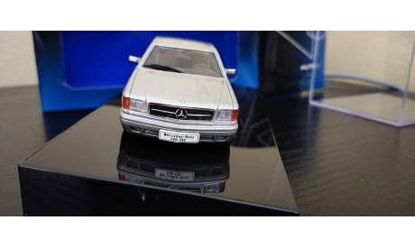 Mercedes 500SEC 500 SEC  Coupe W126  Autoart, масштабная модель, Mercedes-Benz, scale43