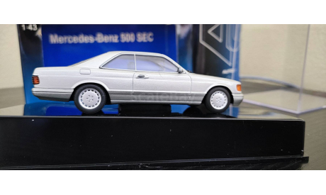 Mercedes 500SEC 500 SEC  Coupe W126  Autoart, масштабная модель, Mercedes-Benz, scale43