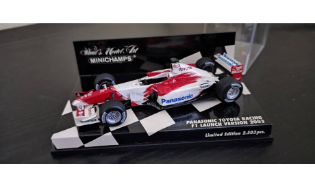 Panasonic Toyota Racing F1 2003 Minichamps 400030172, масштабная модель, scale43