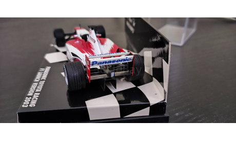 Panasonic Toyota Racing F1 2003 Minichamps 400030172, масштабная модель, scale43
