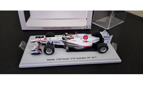 Sauber C30-Ferrari  Australia GP 2011  F1  Spark, масштабная модель, 1:43, 1/43