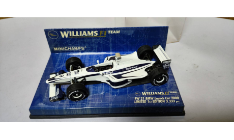 Williams F1 FW21 FW 21  2000   Minichamps 430000099, масштабная модель, scale43