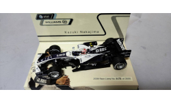 Williams Nakajima 2008 Race Livery  F1 Minichamps