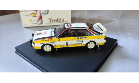 Audi Quattro №1 Winner Monte Carlo 1984 Trofeu, масштабная модель, scale43