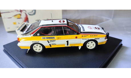 Audi Quattro №1 Winner Monte Carlo 1984 Trofeu, масштабная модель, scale43