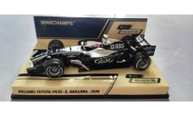 Williams Toyota FW30 Nakajima 2008 Minichamps, масштабная модель, scale43