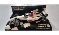 BAR Honda 006 Sato  2004  F1 minichamps