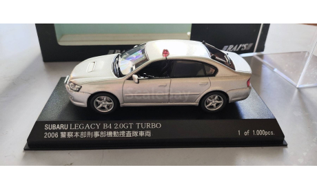 Subaru Legacy B4 2.0GT Turbo  Police 2006 Rais, масштабная модель, scale43