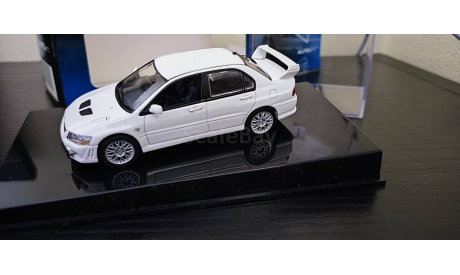 Mitsubishi Lancer Evolution  EVO VII   Autoart, масштабная модель, scale43