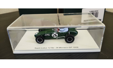 Lotus Monaco GP 1958 Spark, масштабная модель, scale43