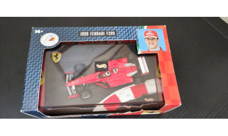 Ferrari F399 1999 M.Schumacher  Hot Wheels, масштабная модель, scale43