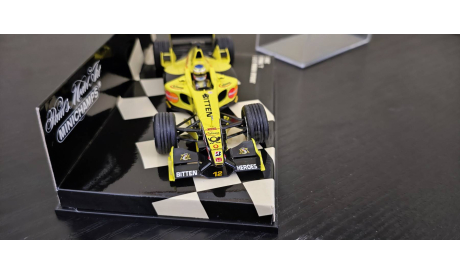 Jordan Honda EJ11 Trulli 2001 F1 Minichamps, масштабная модель, scale43